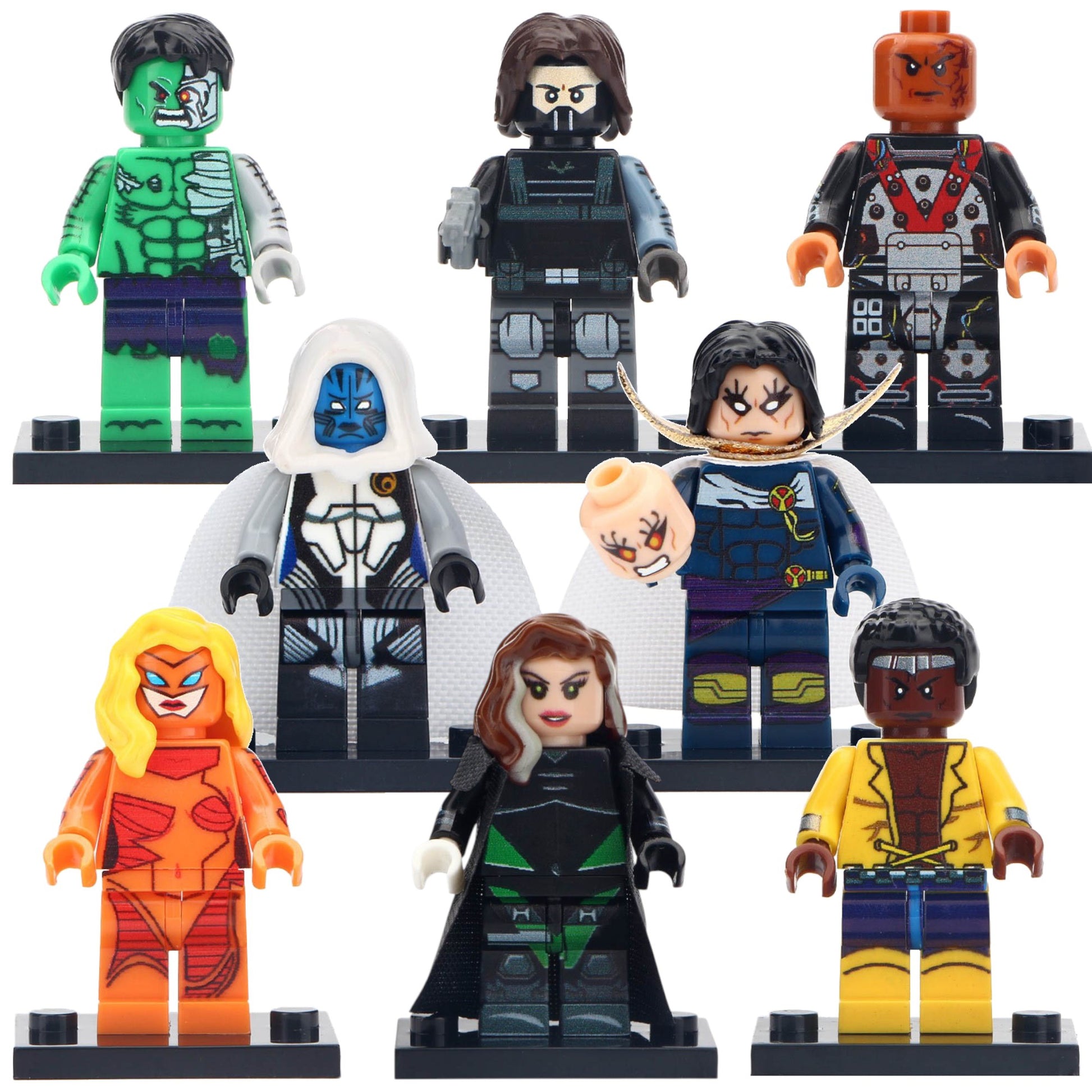 Hulk Electrocutioner Supergiant Meteorite Luke Cage Multiverse Super Heroes Custom Brick Compatible Minifigure Toy