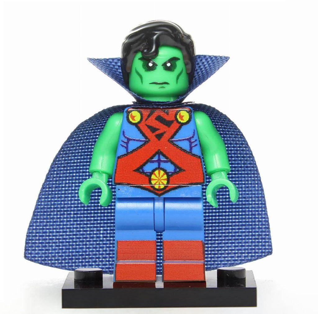 Super-Martian DC Superhero Custom Brick Compatible Minifigure Toy