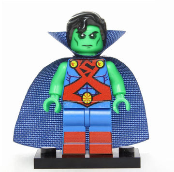 Super-Martian DC Superhero Custom Brick Compatible Minifigure Toy