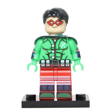 Christmas Elf Robin DC Superhero Custom Brick Compatible Minifigure Toy