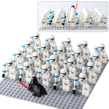 Star Wars First Order Stormtrooper Army Soldiers Custom Brick Compatible Minifigure Set 21Pcs