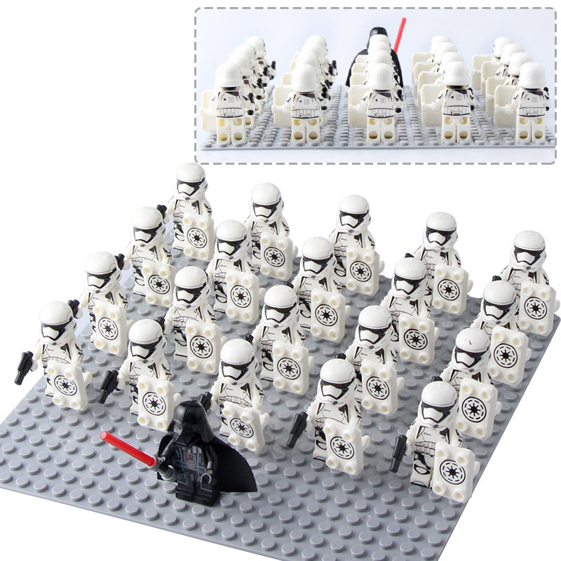 Star Wars First Order Stormtrooper Soldiers Custom Brick Compatible Minifigure Set 21Pcs