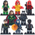Black Mamba Arsenal Firestar Hope Summers Catwoman Taskmaster Deadshot Mr Terrific Multiverse Super Heroes Custom Modular Brick Minifigure Toy