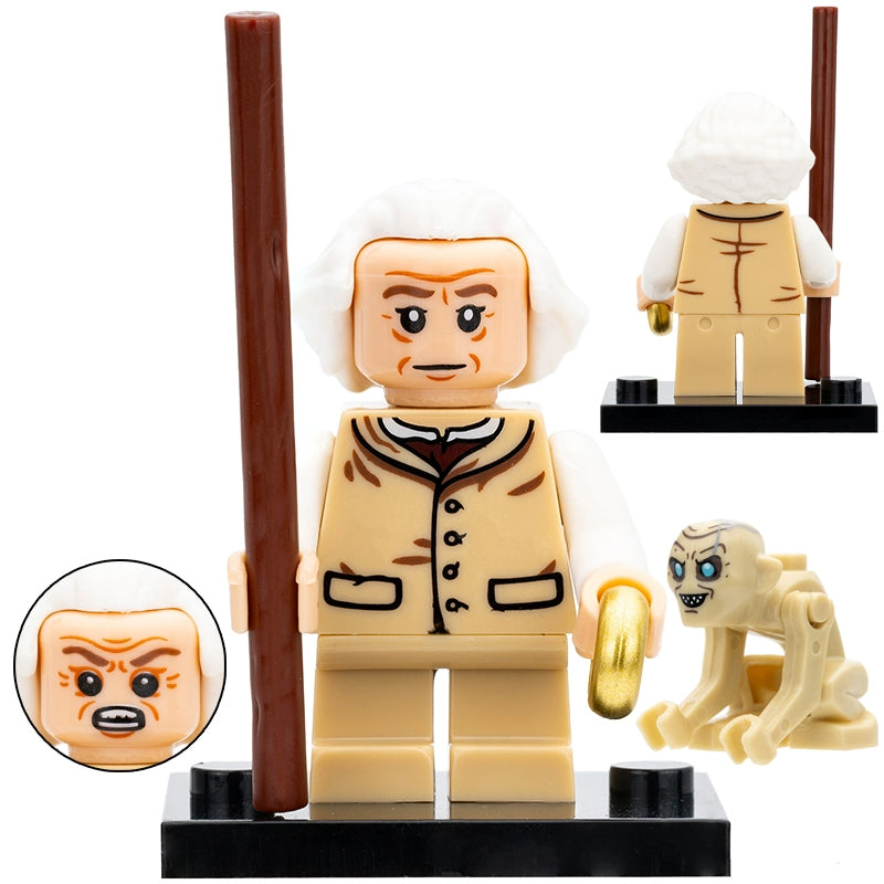 Bilbo Baggins (old) w/Gollum