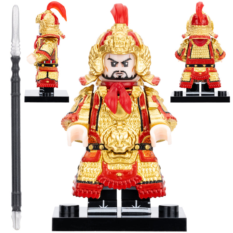 Yue Fei in Golden Dragon Armor