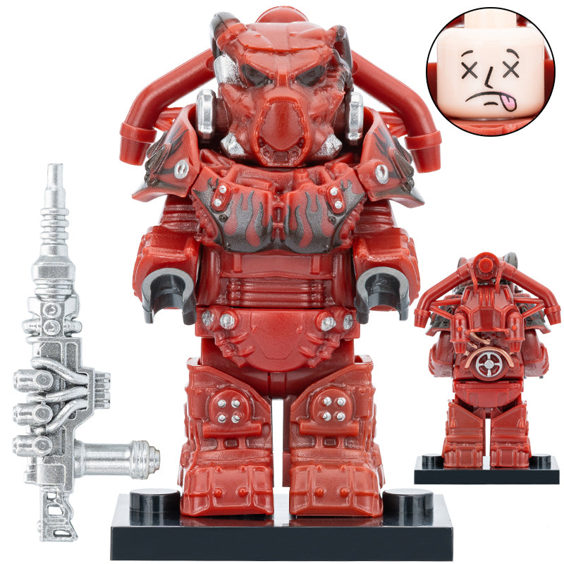 X-01 Power Armor (Hot Rod Flames)
