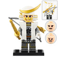 White Samurai Warrior