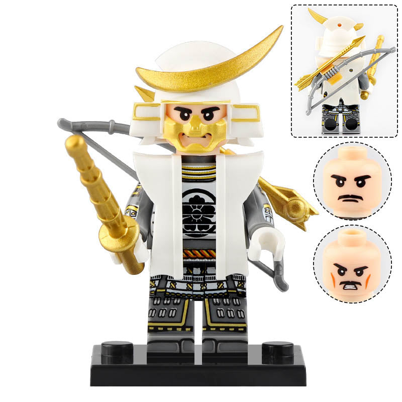 White Samurai Warrior