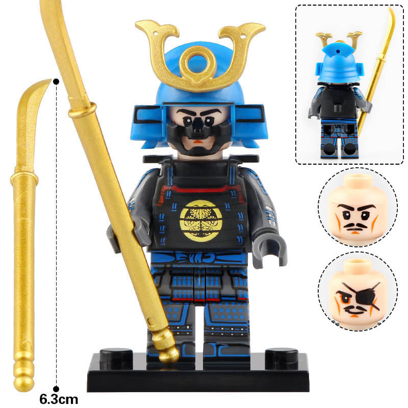 Blue Samurai Warrior