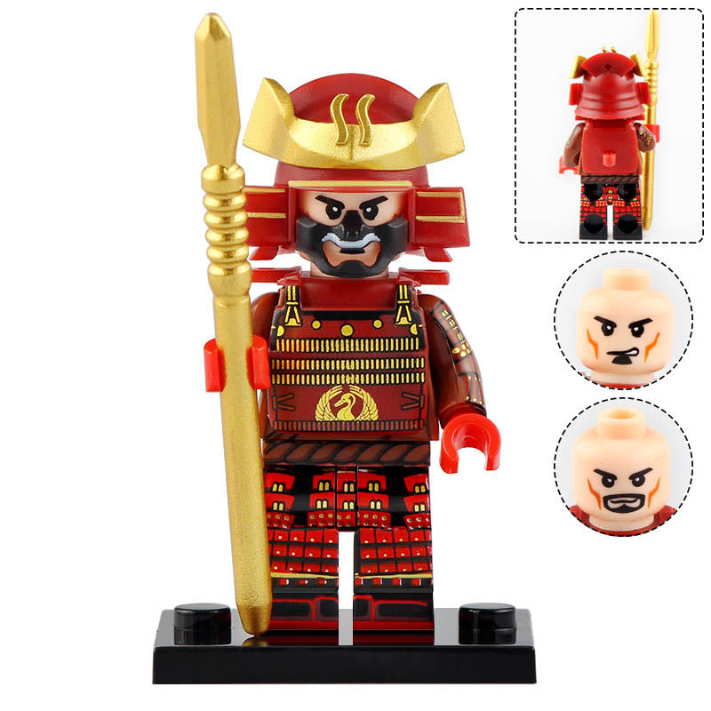 Red Flame Clan Samurai Warrior