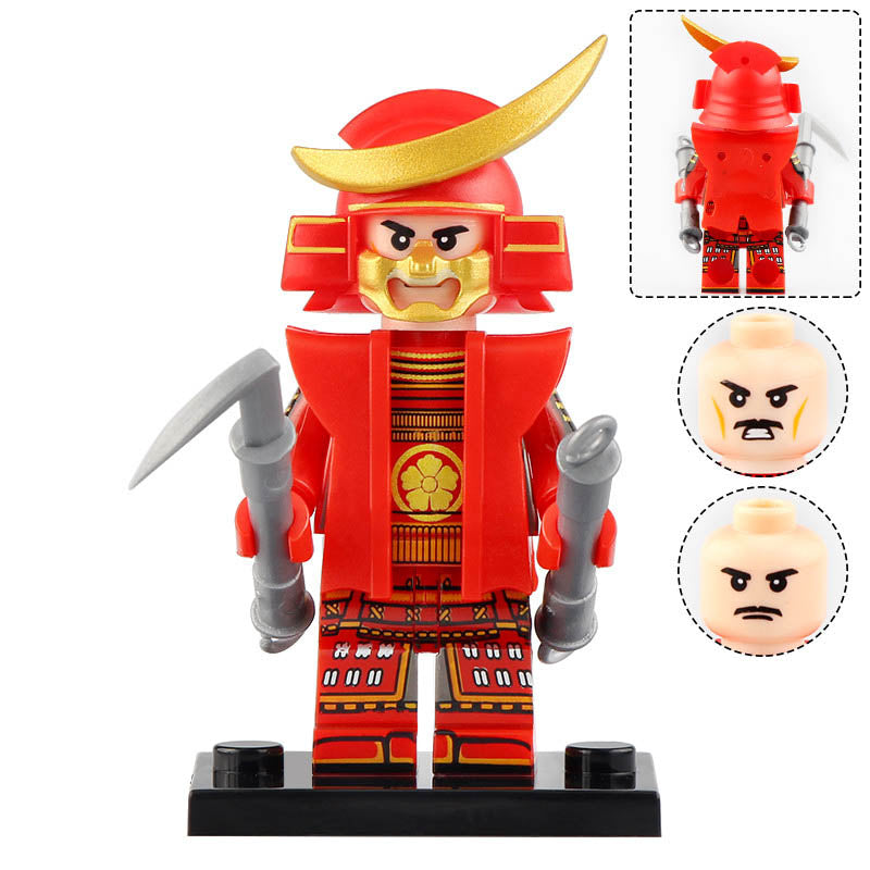 Red Imperial Samurai Warrior