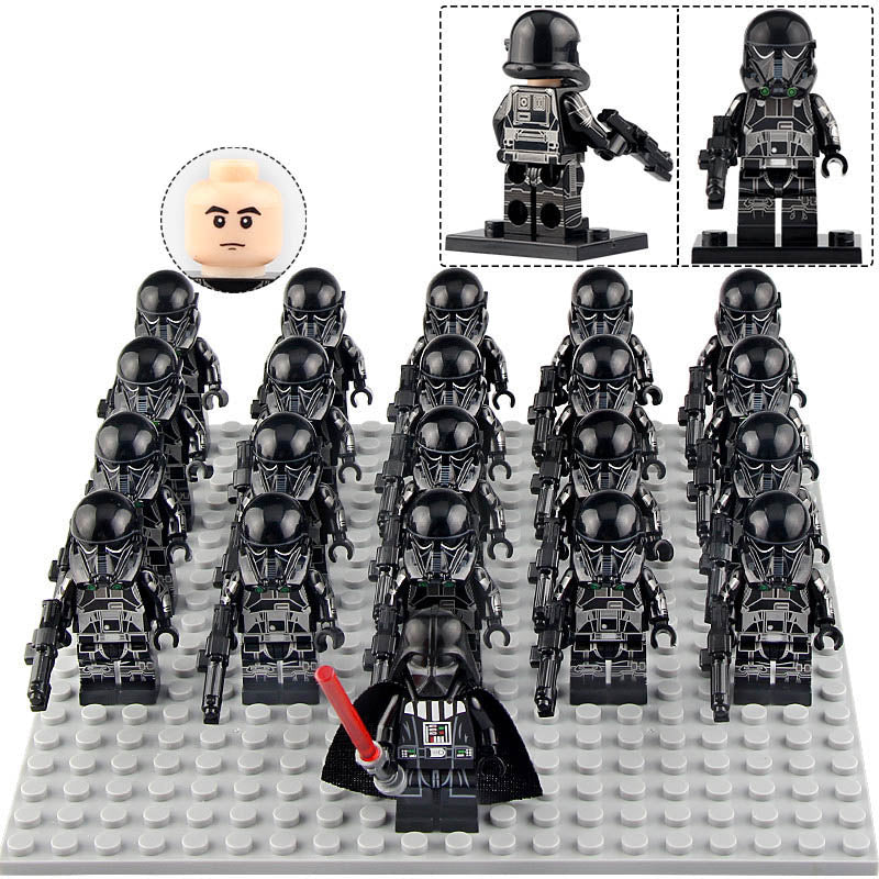 Star Wars Imperial Death Trooper Stormtrooper Custom Brick Compatible Minifigure Toy Set 21Pcs