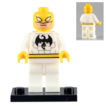 Iron Fist (Agamotto suit) Marvel Contest of Champions Custom Brick Based Minifigure Toy