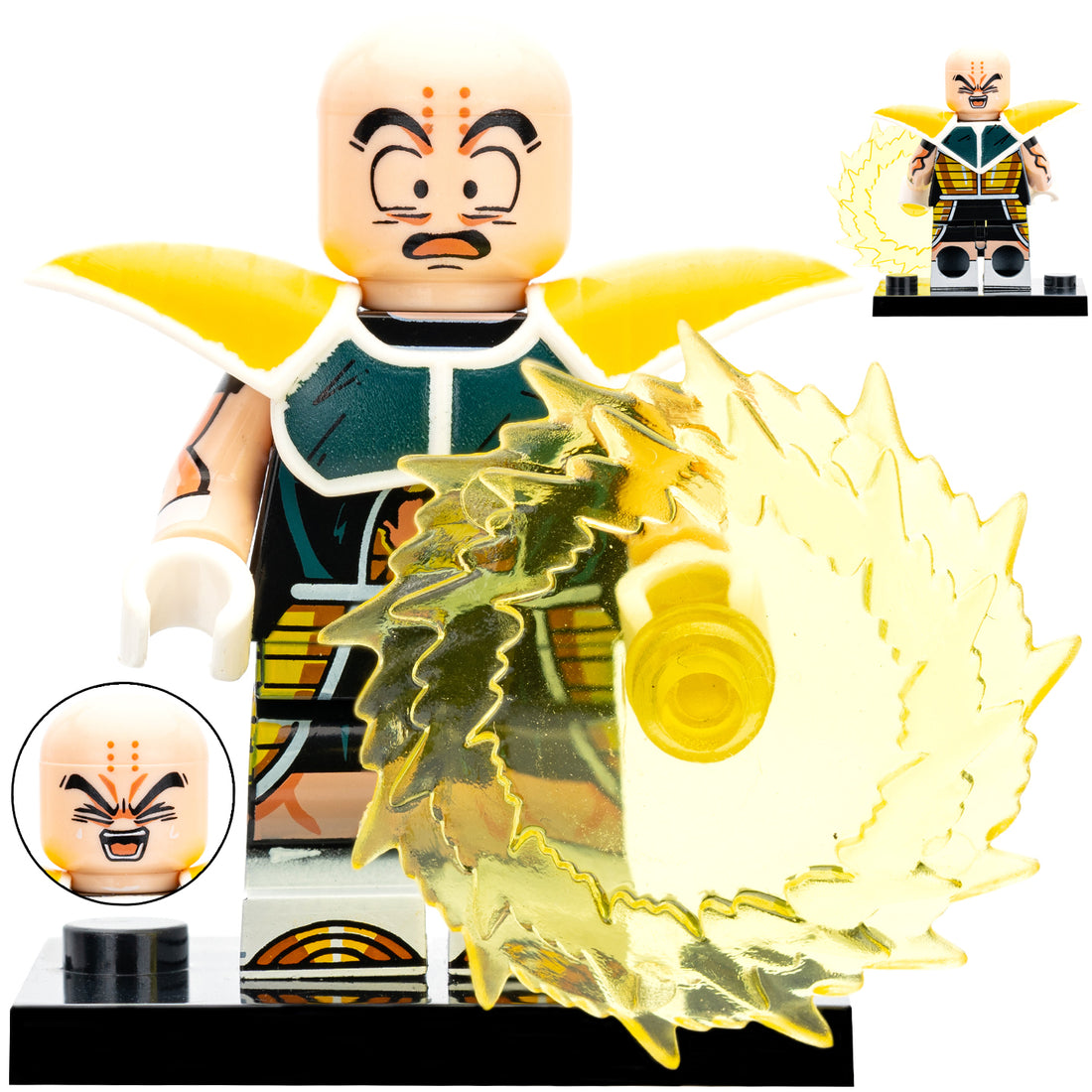 Anime Dragon Ball Z Saiyan Warriors Son Goku Son Gohan Trunks Yamcha Krillin Custom Brick Compatible Minifigure Toy