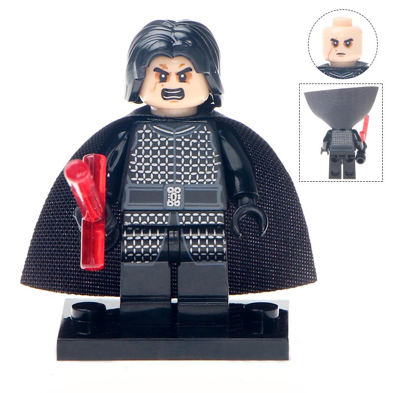 Kylo Ren Star Wars The Last Jedi (Episode) Custom Brick Compatible Minifigure Toy