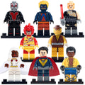 Firestorm Shocker Captain Barbell Storm Luke Cage Animal Man Anakin Skywalker Multiverse Character Series Custom Brick Compatible Minifigure Toy