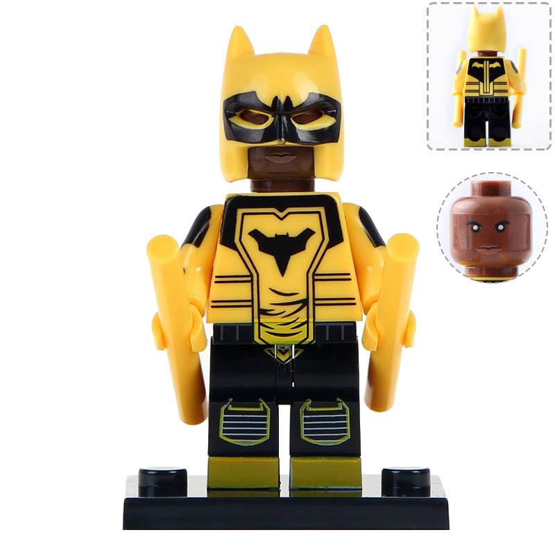 Duke Thomas (Lark) DC Comics Custom Brick Compatible Minifigure Toy