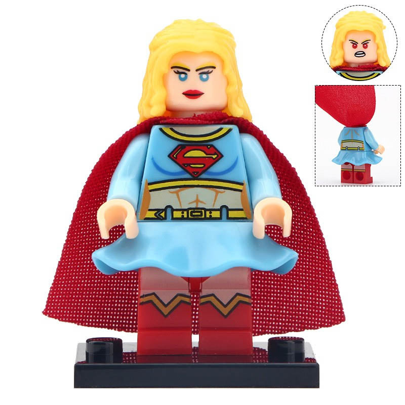 Supergirl DC Super Heroes Custom Brick Compatible Minifigure Toy