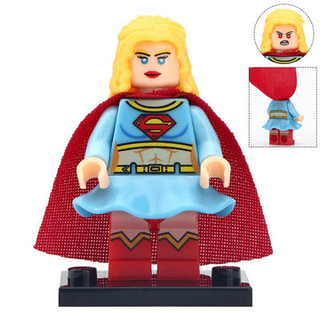 Supergirl DC Super Heroes Custom Brick Compatible Minifigure Toy