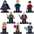 Horror Movie Jason Voorhees Hockey Mask Guy Freddy Krueger Michael Myers Zombie Liv Moore Billy Custom Brick Compatible Minifigure Toy