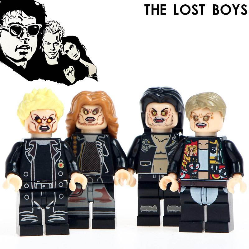 Horror Movie The Lost Boys (1987) David Paul Dwayne Marko Custom Brick Compatible Minifigure Toy