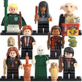 Hermione Granger Ron Weasley Dean Thomas Cho Chang Lord Voldemort Draco Malfoy Dobby Harry Potter Custom Brick Compatible Minifigure Toy