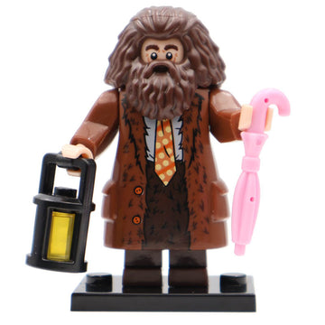 Harry Potter Rubeus Hagrid Hogwarts Keeper Custom Brick Compatible Minifigure Toy