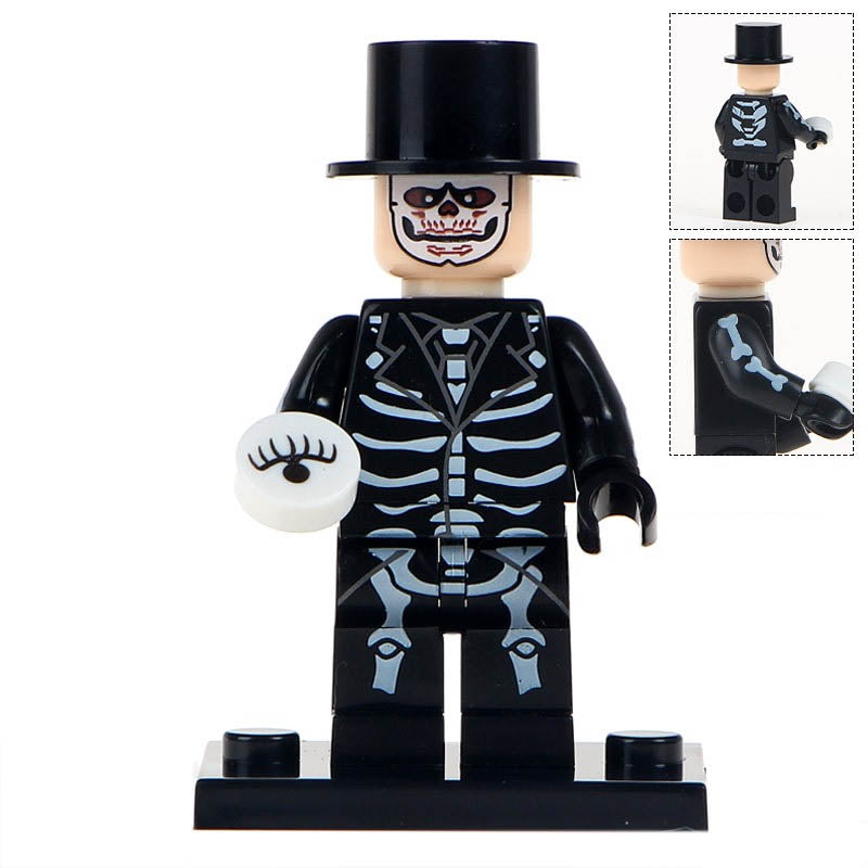 James Bond Day of the Dead Skeleton Suit Custom Brick Compatible Minifigure Toy