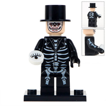 James Bond Day of the Dead Skeleton Suit Custom Brick Compatible Minifigure Toy