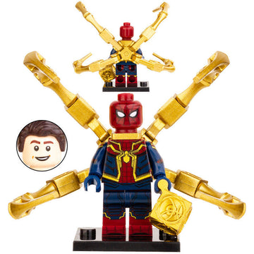 Peter Parker (Integrated Suit) MCU Spider-Man No Way Home 2021 Custom Brick Compatible Minifigure Toy