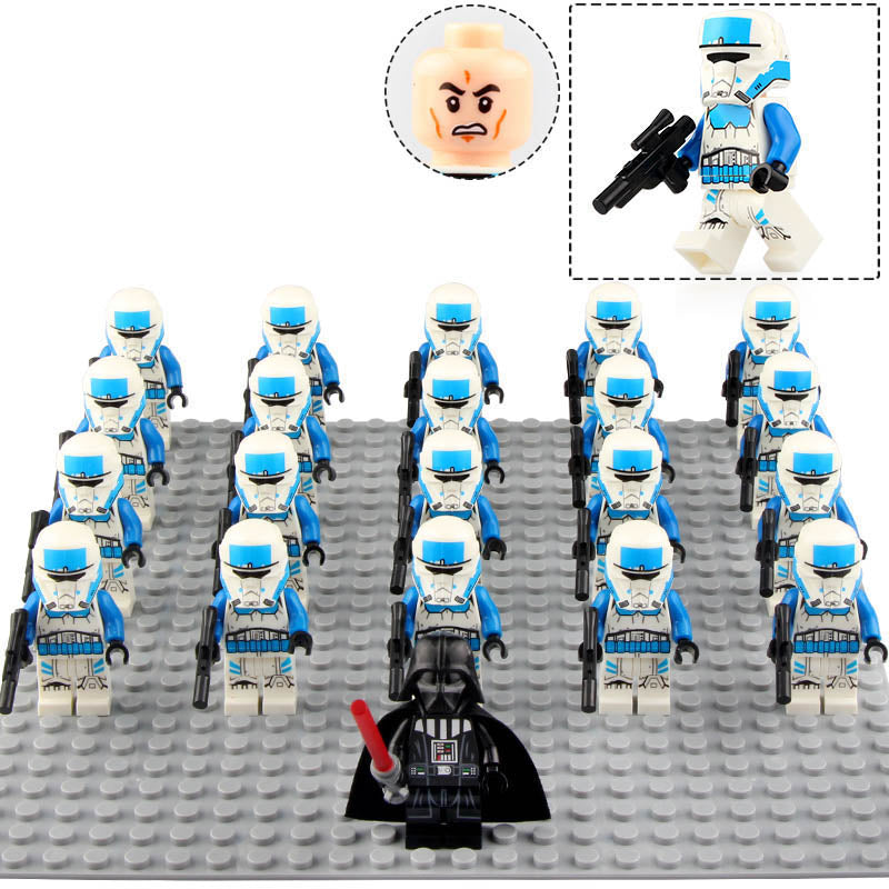Imperial Transport Pilot Athex Star Wars Custom Brick Compatible Minifigure Set 21Pcs
