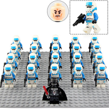 Imperial Transport Pilot Athex Star Wars Custom Brick Compatible Minifigure Set 21Pcs