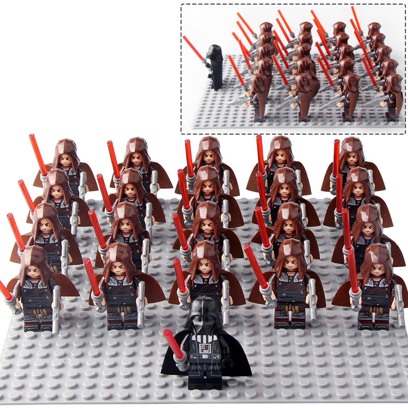 Starkiller Galen Marek Star Wars The Force Unleashed Custom Brick Compatible Minifigure Set 21Pcs