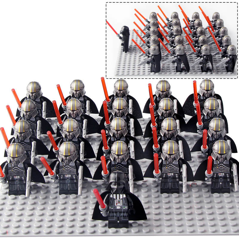 Star Wars The Force Unleashed Starkiller Galen Marek Legends 21Pcs Custom Brick Compatible Minifigure Set