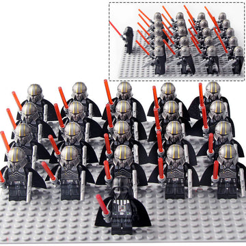 Star Wars The Force Unleashed Starkiller Galen Marek Legends 21Pcs Custom Brick Compatible Minifigure Set
