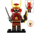 Red Daimyo Samurai Commander