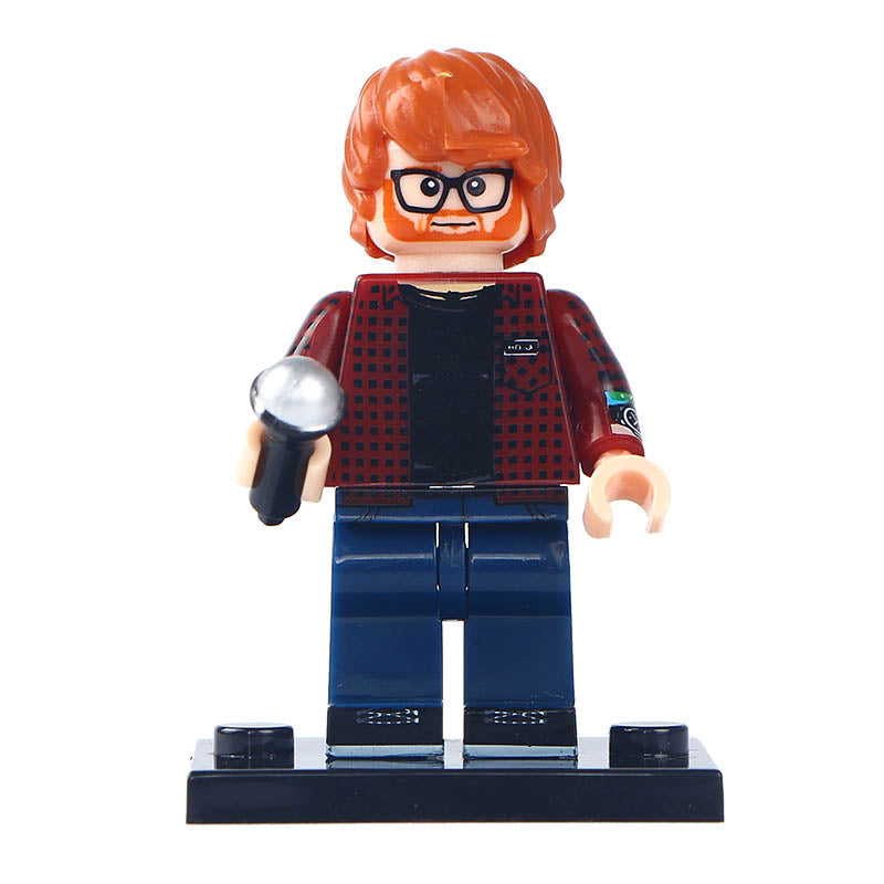 Ed Sheeran Casual Red Jacket