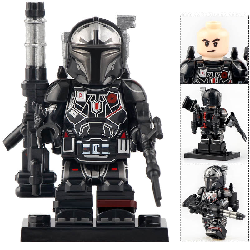 Heavy Infantry Mandalorian Black Armor