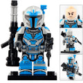 Heavy Infantry Mandalorian Blue Armor