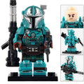 Heavy Infantry Mandalorian Teal Armor