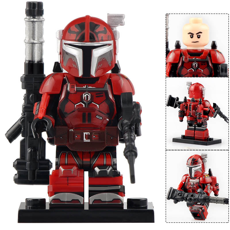 Heavy Infantry Mandalorian Red Armor