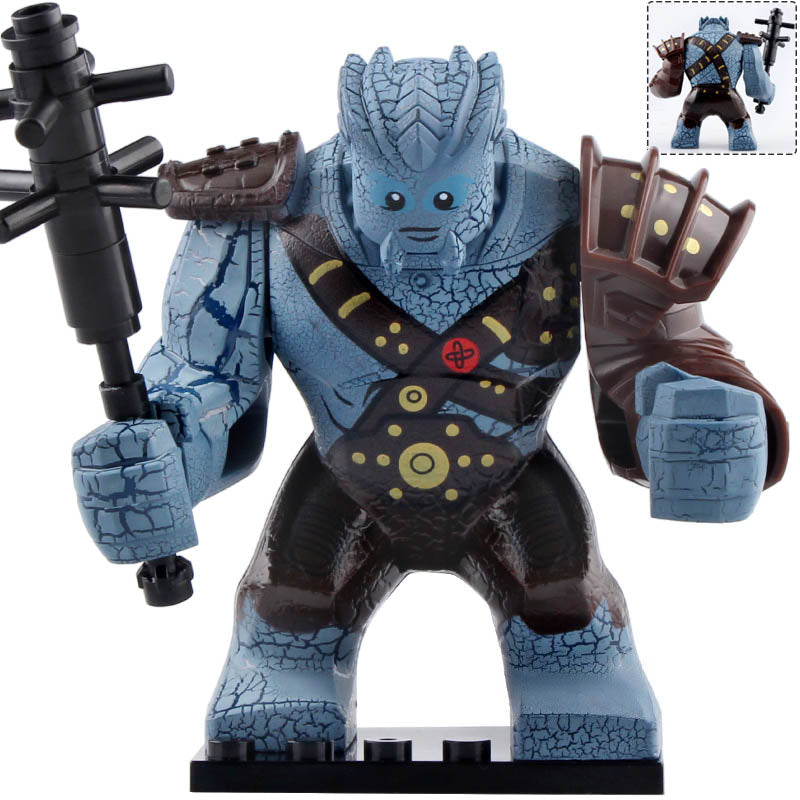 Korg (BigFig) MCU Thor: Ragnarok 2017 Custom Brick Based Minifigure Toy