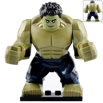 Bruce Banner (Hulk) MCU Avengers Endgame 2019 Custom Brick Compatible Minifigure Toy