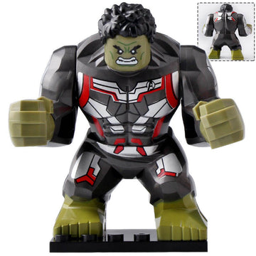 Hulk (Quantum Realm Suit) MCU Avengers Endgame 2019 Custom Brick Compatible Minifigure Toy