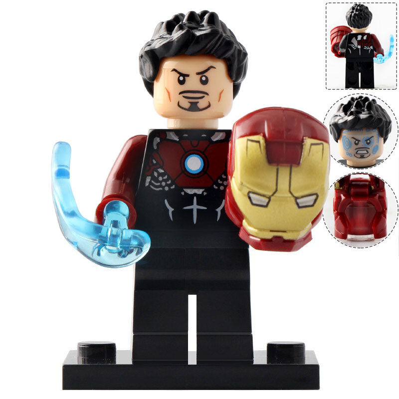 Tony Stark with Helmet