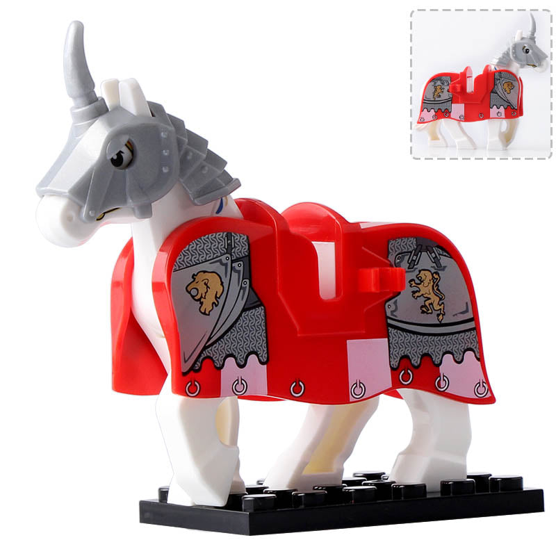 Red Lion Knight Warhorse