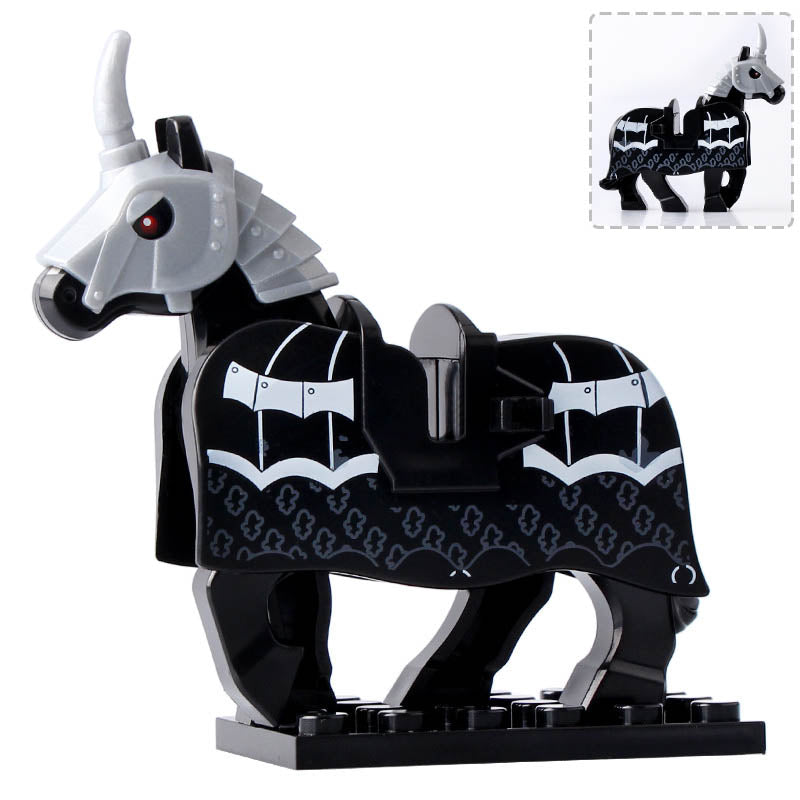 Black Raven Knight Warhorse