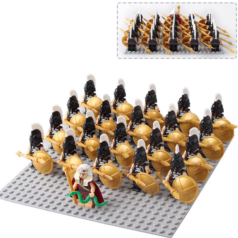 Ares Marvel Comics Greek God of War Olympian Warrior Custom Brick Compatible Minifigure Set 21Pcs