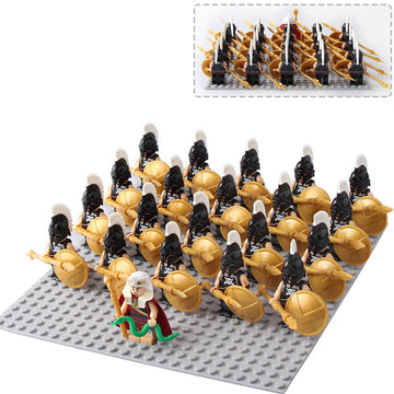 Ares Marvel Comics Greek God of War Olympian Warrior Custom Brick Compatible Minifigure Set 21Pcs