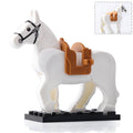 White Riding Horse